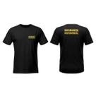 Kit 5 Camiseta Segurança Pratimonial Vigilante Malha Fria