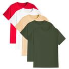 Kit 5 Camisetas Algodão Peruano Huxter Arequipa