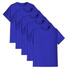 Kit 5 Camisetas Algodão Peruano Huxter Azul Kit 5 Camisetas Algodão Peruano Huxter Azul
