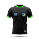 Kit 5 Camisetas Árbitro Futebol Profissional Arbitragem Dry
