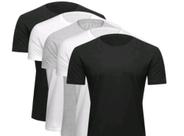 Kit 5 Camisetas Básicos Masculina Kit 5 Camisetas Básicos Masculina