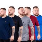 Kit 5 Camisetas Camisas Blusas Plus Size G1 G2 G3