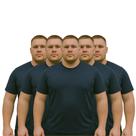 Kit 5 Camisetas Masculina Básica Dry Fit Lisa Tradicional
