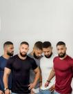 Kit 5 Camisetas Masculinas Dry Fit Academia Premium Uv Lisa