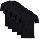 Kit 5 Camisetas Masculinas Slim Fit Básicas Algodão Premium Tamanho P