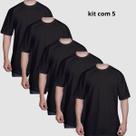 Kit 5 Camisetas Oversized 100% Algodão Uniex Streetwear