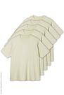 Kit 5 Camisetas Oversized DailyBasics Off White