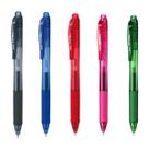 Kit 5 Caneta Gel PENTEL Energel X RT Retrátil 0.7mm Pentel