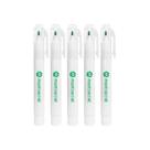 Kit 5 Canetas Mini Marcador de Pele Montserrat Não Estéril de Fácil Remoção para Botox