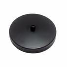 Kit/5 Canopla Lustre Pendente Cilíndrica Vivare Md-1004 11x1,2cm Preto