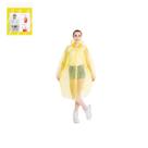 Kit 5 Capas De Chuva Reforçada Unissex Para Altura 150190cm