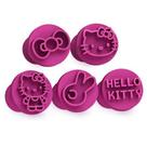 Kit 5 Carimbos Brigadeiros Docinhos Molde Festa Confeitaria HELLO KITTY MASSAS E BISCOITO