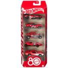 Kit 5 carrinhos edição especial aniversário de 80 anos mattel - mattel jgk08/1806 Kit 5 carrinhos edição especial aniversário de 80 anos mattel - mattel jgk08/1806