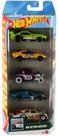 Kit 5 carrinhos hot wheels 01806 mattel vários modelos