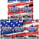 Kit 5 Carrinhos Hot Wheels Star e Stripes 2024 Mattel GRT01