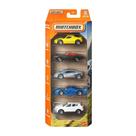 Kit 5 Carrinhos Matchbox (JJP29) - Mattel