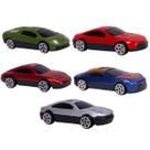 Kit 5 Carrinhos Miniatura Esportivos Escala 1:64 Sortidos - Castela