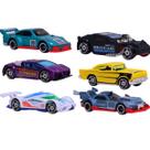 Kit 5 Carrinhos Sortidos Infantil De Metal Roda Livre Escala 1:64 - Castela