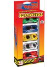 Kit 5 Carrinhos Sortidos Mini Velozes Esportivos - Braskit Kit 5 Carrinhos Sortidos Mini Velozes Esportivos - Braskit