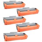 Kit 5 Cartuchos de Toner Tn2370 Compatível Para Impressora DCP-L2520DW L2320D L2520 2360DW HLL2320D