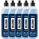 Kit 5 Cera Automotiva Blend All In One Brilho Tira Risco