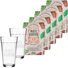 Kit 5 Chá Mate Erva Mate Guayrá 250g Tostado 100 Agroflorestal 2 Copos de Vidro Americano 450ml Kit 5 Chá Mate Erva Mate Guayrá 250g Tostado 100 Agroflorestal 2 Copos de Vidro Americano 450ml