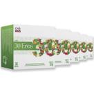 Kit 5 Chá Misto 30 Ervas Flores e Frutas ClinicMais 30 Sachês