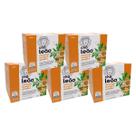 Kit 5 Chás Leão Maracujá, Laranja e Gengibre com 10 Sachês