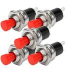 Kit 5 chave push button (na) 2 polos pt/vm