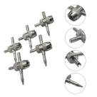 Kit 5 Chave Saca Válvula Extrator Pneu Carro Moto 4x1 Ômega