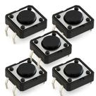Kit 5 chave tactil 12x12x4 3mm 4 terminais