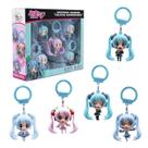 Kit 5 Chaveiros Hatsune Miku Collector Box - Just Toys