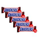 Kit 5 Chocolate Snickers Original 45g