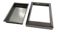 Kit 5 Cinzeiro De Chão Em Aço Inox - Bituqueira - Fumódromo
