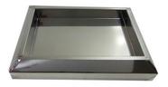 Kit 5 Cinzeiro De Chão Em Aço Inox - Bituqueira - Fumódromo