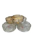 Kit 5 cinzeiro Deli Glassware de vidro Kit 5 cinzeiro Deli Glassware de vidro