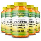 Kit 5 Cloreto de Magnésio P.A. mais Vitamina B6 Unilife 120 cápsulas 810mg Kit 5 Cloreto de Magnésio P.A. mais Vitamina B6 Unilife 120 cápsulas 810mg