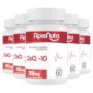 Kit 5 Coenzima Q10 Apisnutri 60 Cápsulas