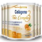 Kit 5 Colágeno tipo 2 + 1 Verisol Trio complex Apisnutri tangerina 200g
