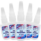 Kit 5 Colas Super Bom Instantânea 20g Multiuso Ultra Mais Forte