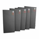 Kit 5 Colchonetes 95x55x3 cm D80 PRETO
