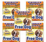 Kit 5 Coleira Natural Antipulgas 45cm Free Dog Cães Cachorro