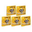 Kit 5 Coleira Scalibor Grande 65cm Leishimaniose Antipulgas