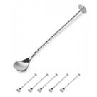 Kit 5 Colheres Bailarina para Drinks com Disco Circular Kit 5 Colheres Bailarina para Drinks com Disco Circular