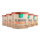 Kit 5 Collagen Renew Colágeno Hidrolisado Laranja Nutrify 300g