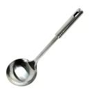 Kit 5 Conchas De Cozinha Feijão Utensilio Em Aço Inox 33cm