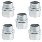 Kit 5 conector (b) 3/4" macho giratorio para seal tubo