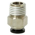 Kit 5 Conector Macho Mbb Diversas Rápido 8 Mm X 1/4 Bspt