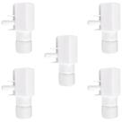 KIT 5 Conector Niple Rosqueável com Rosca Macho para Conexão Hidráulica KIT 5 Conector Niple Rosqueável com Rosca Macho para Conexão Hidráulica