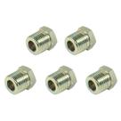 Kit 5 Conexão Redutora Válvula Mbb Macho 1/2 Npt X Femea 1/4 Npt